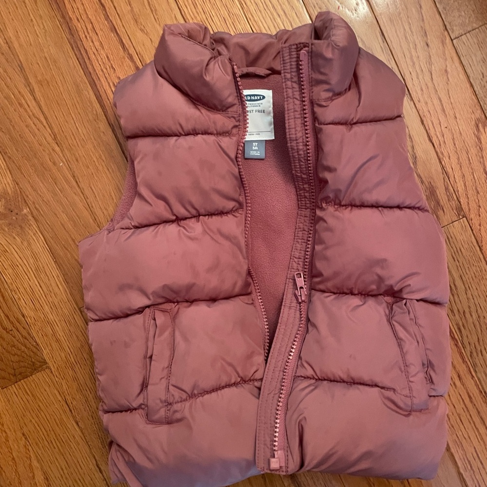 Old Navy Kids Puffer Vest - Pink